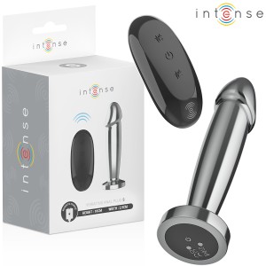 INTENSE - PLUG ANAL 10 VIBRATIONS GODE MÃTALLIQUE AVEC TÃLÃCOMMANDE S